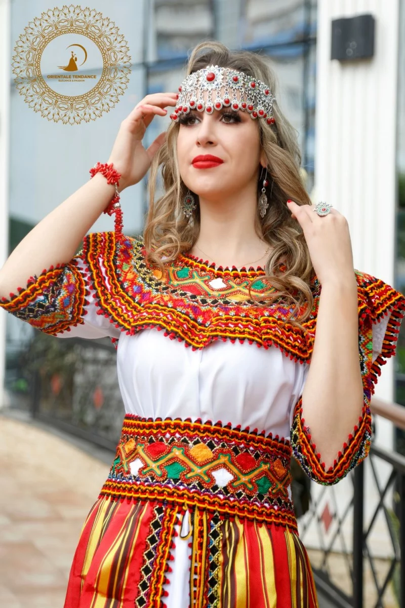 Traditional Iwadiyen Kabyle Dress